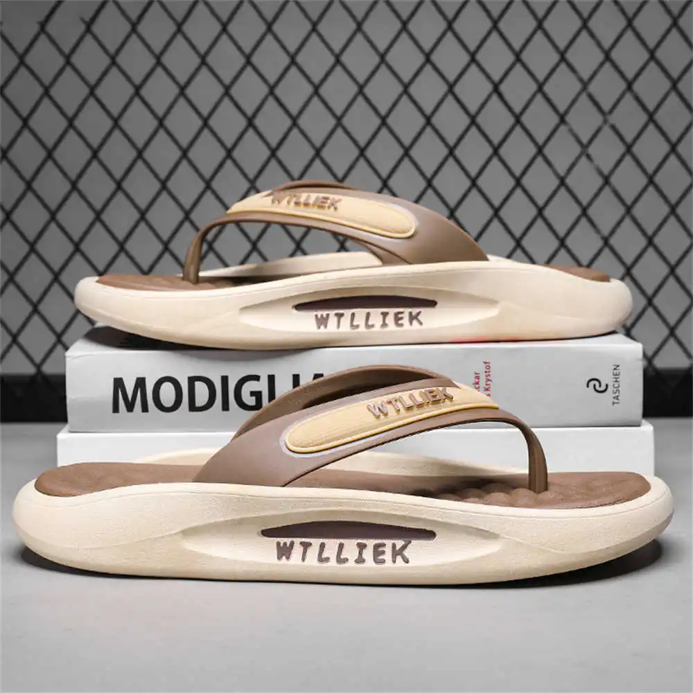 

White Tan Beach Sandals Men's Summer Men's Slippers Shoes Sneakers Mens Sport Super Offers High Grade Model Entertainment