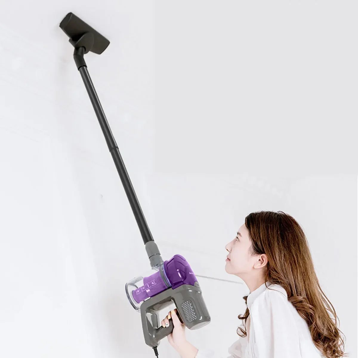 18000Pa Strong Suction Handheld Vacuum Cleaner Ultra-quiet Household Vacuum Cleaner Push Rod Motor Stick Vacume Dust Collector