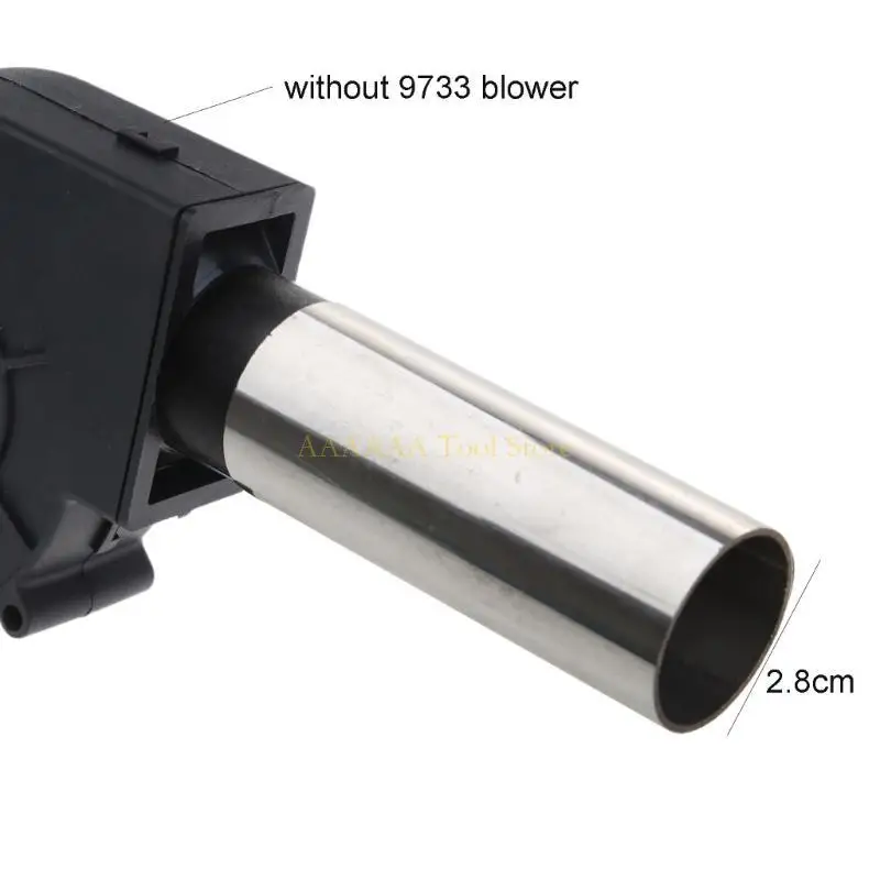 

A2BE 10cm 17cm Extended Air Duct 28mm Diameter for 12V 24V 5V 9733 Cooking Fan BBQ Air Blower Cooling Fan Smokehouse Fan