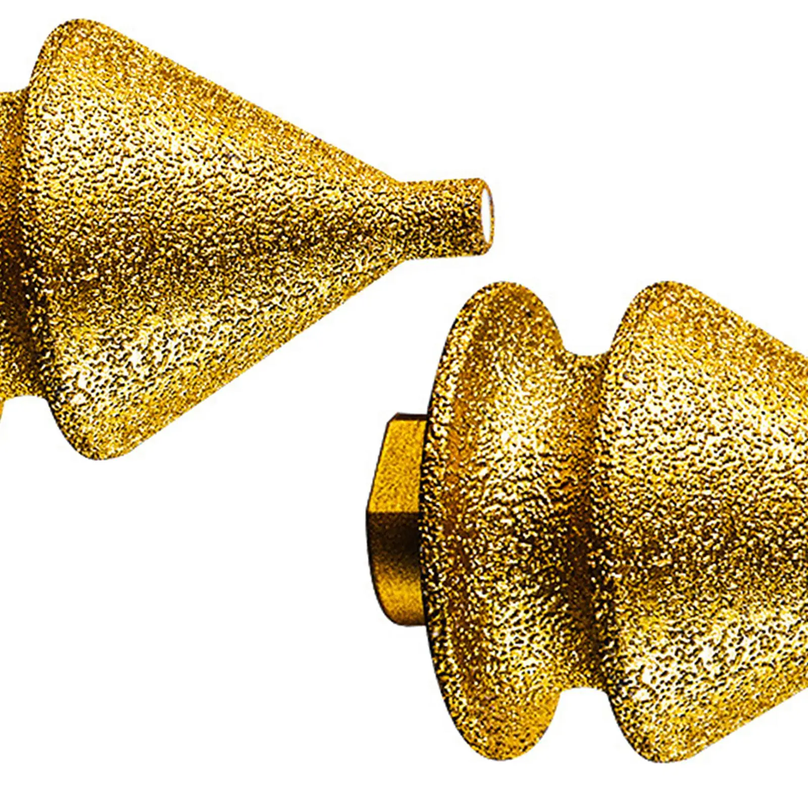 Punta per smussatura diamantata Apri foro filettato da 10 mm per 100 #   Smerigliatrice angolare per vetro, ceramica, lavorazione dei metalli, legno, pietra ingegneria