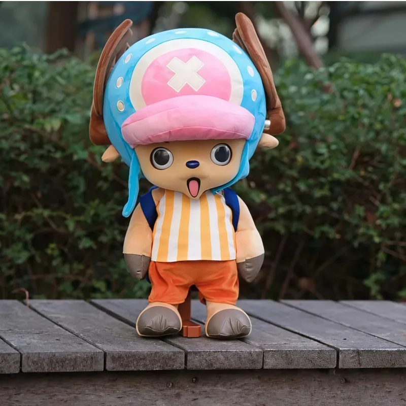 

Официальная оригинальная плюшевая игрушка One Piece Tony Tony Chopper 400% из винила, большая, с подвижными элементами, изысканный подарок, подушка 41 см