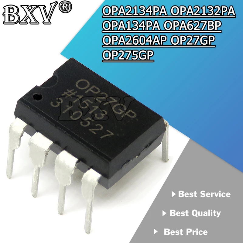 5PCS OPA2134PA OPA2134P DIP8 OPA2132 OPA2134 OP27GP OP275GP OPA2604AP OPA627BP OPA134PA OPA2132PA OPA2134PA DIP IC Chipset