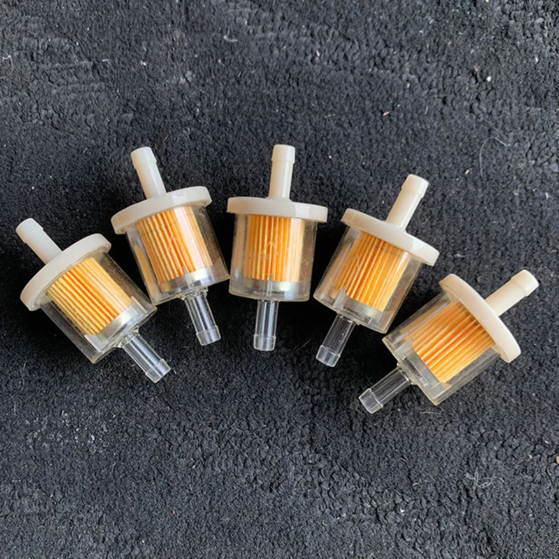1PC Scooter Motorcycle Moped Scooter Dirt DIY Accessories Universal 8mm Hose Motorcycle Petrol Gas Fuel Gasoline Oil Filter image 3