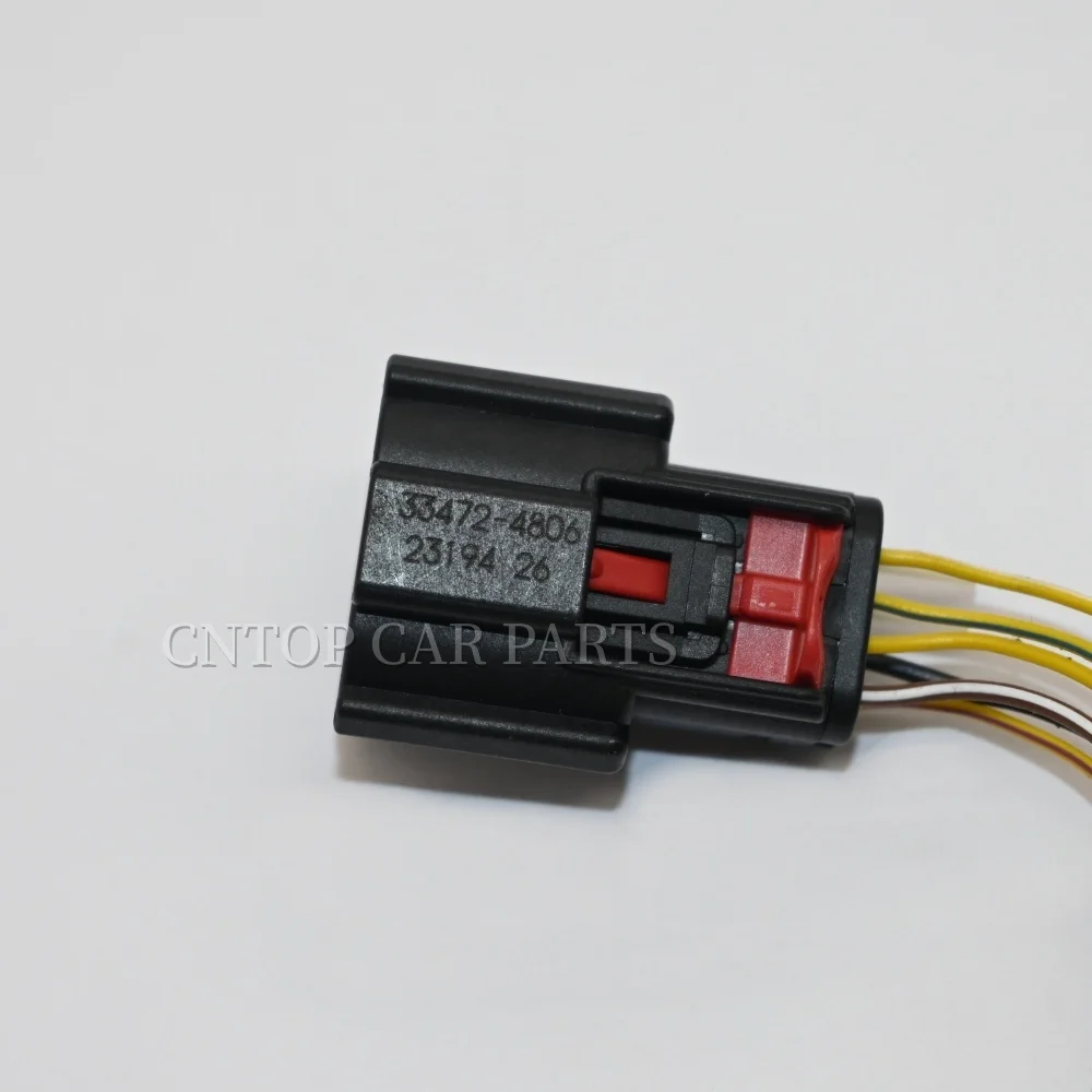 33472-4806 334724806 6-Pin Female Headlight Plug Connector Wiring Harness MX150 33472 Series