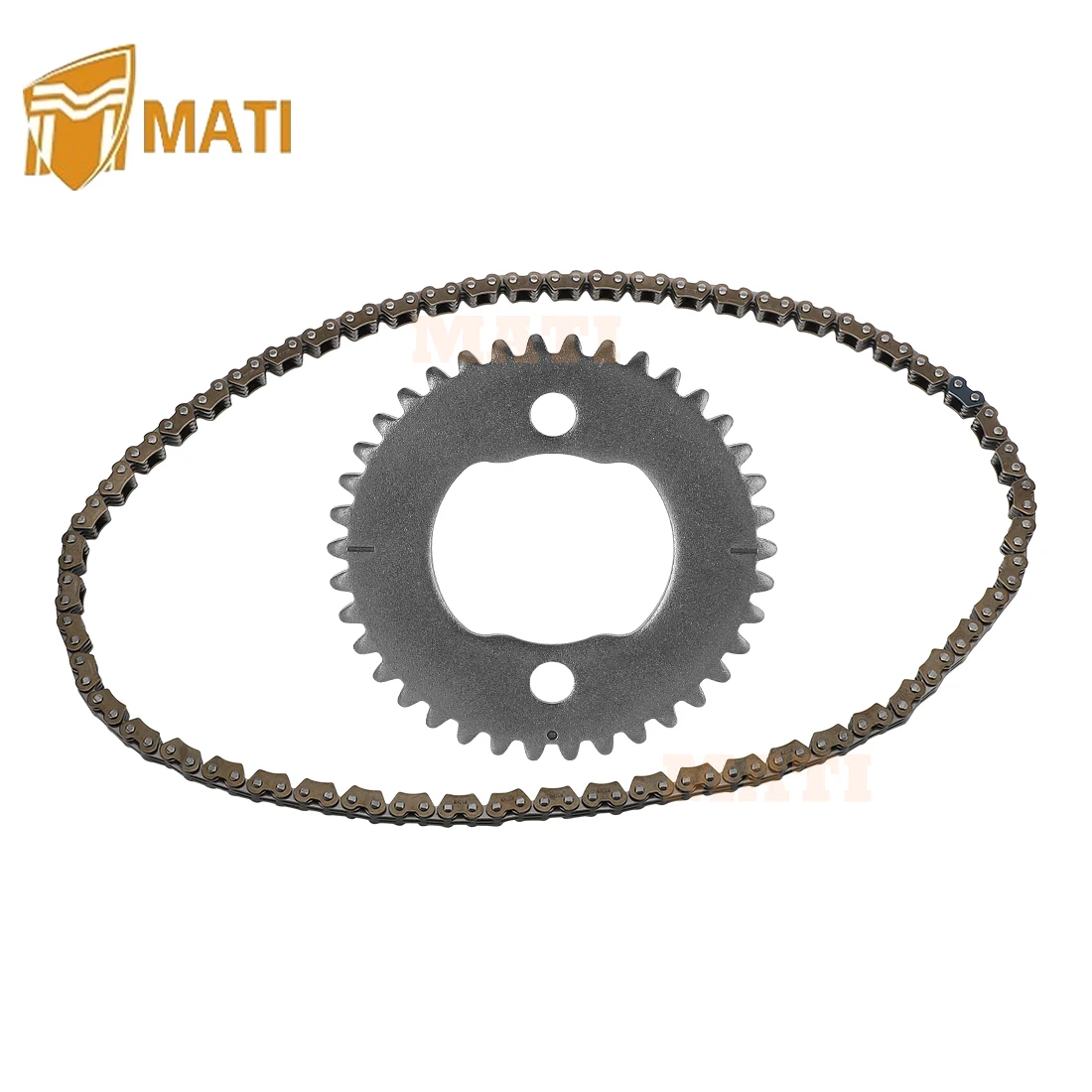 

Cam Chain & 38T Cam Gear Sprocket for Honda TRX300 FourTrax 300 2x4 1988-2000 TRX300FW FourTrax 300 4x4 1988-2000 14401-HC0-003