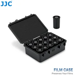 JJC 15 Rolls Camera Film Storage Boxes 120 /135 Films Storage Box Portable Film Protecte Container Case
