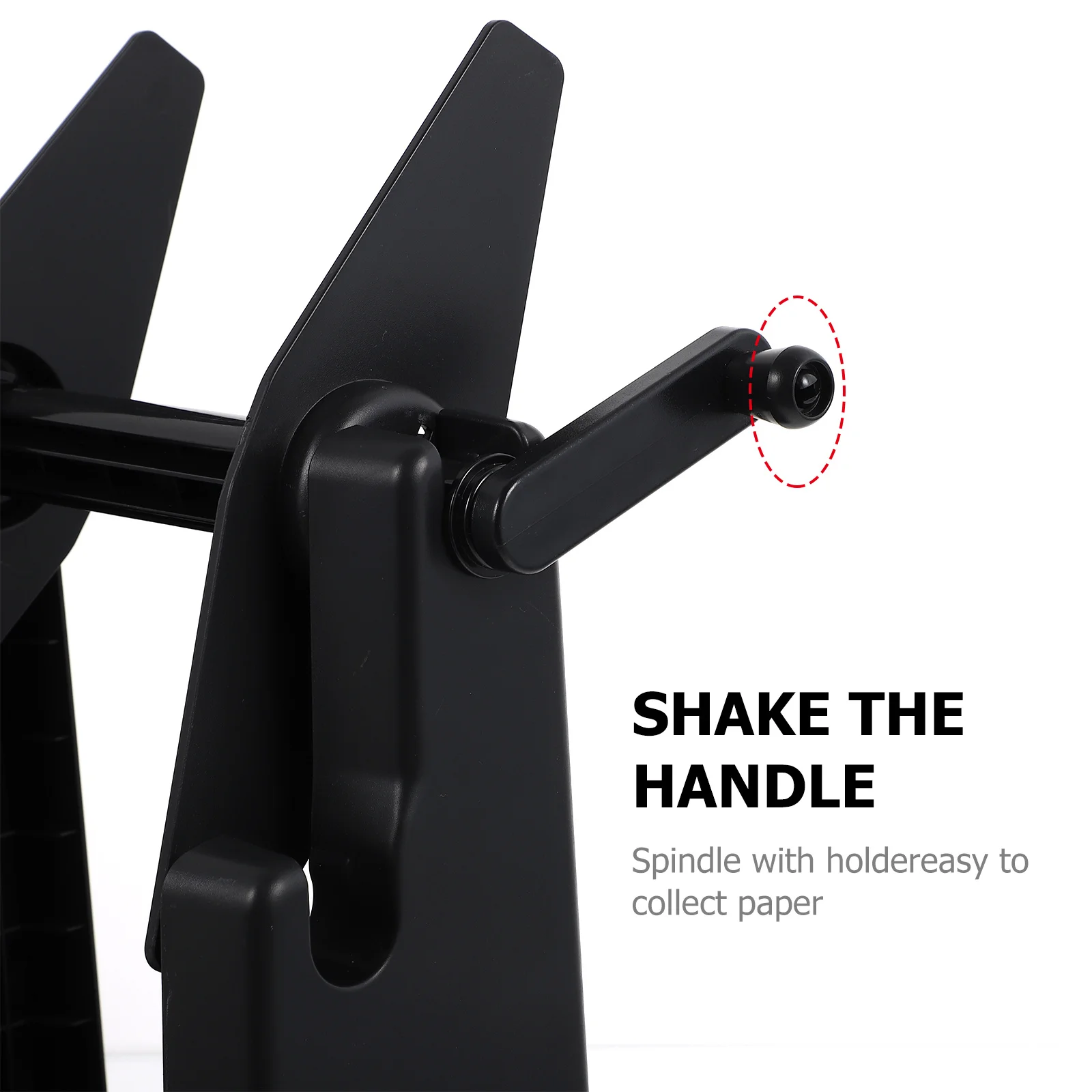 

1 Set Handheld Thermal Holder Portable Plastic Label Rack For Printer Accessories Manual Label Paper Organizer External Rolls