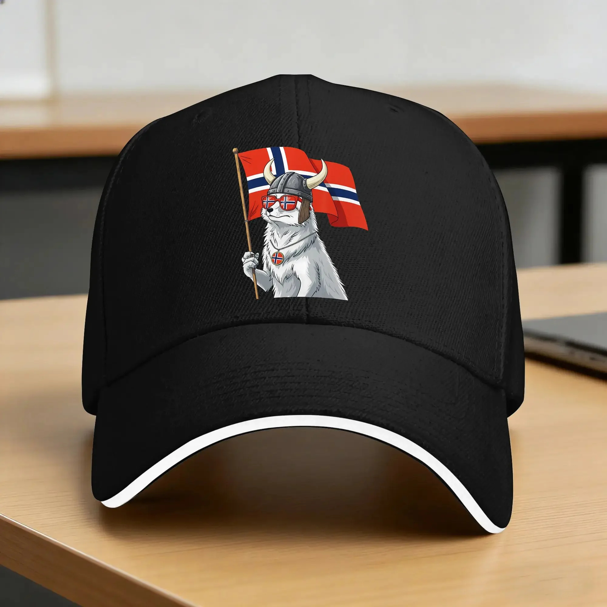 Norway Flag Norge Norwegian Pride Casual Baseball Cap Summer  Trucker Hat Running Hippie Hip Hop Hats Men Vintage Baseball Caps