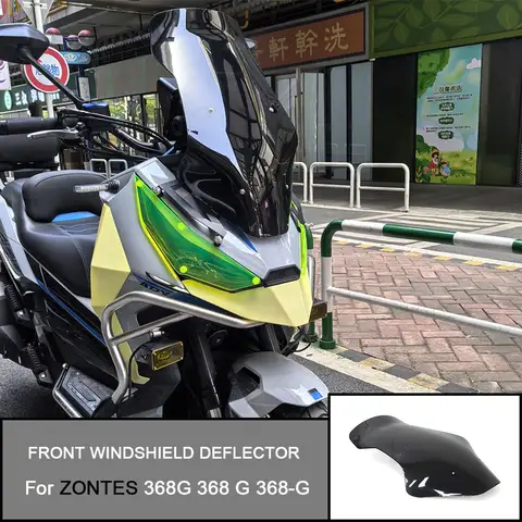 ZONTES 368G 368 G 368-G 368g 앞 유리 디플렉터 오토바이 스포츠 투어링 액세서리 바이저 윈드 실드 윈드 스크린