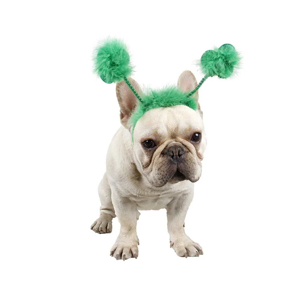 

Pet Headband Adjustable Cute Grass Design Festival Decor For Dogs Cats Puppy Headdress Costume Headwear For Pets