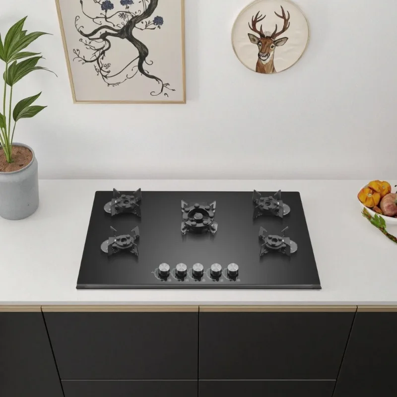 Commercial Smart Gas Stove - China Built-in/Table Top Cooking Range for Restaurants, High-Power Stainless Steel Burner