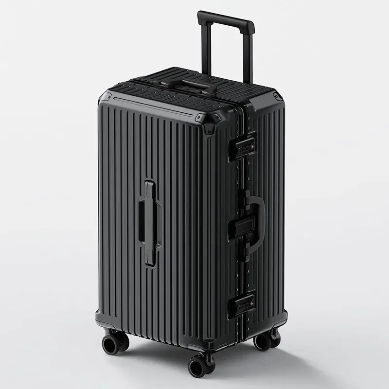 

Rolling Luggage Travel Suitcase Large Capacity New Design Trunk Aluminum Frame Sturdy Suitcases Silent Universal Wheel luggage