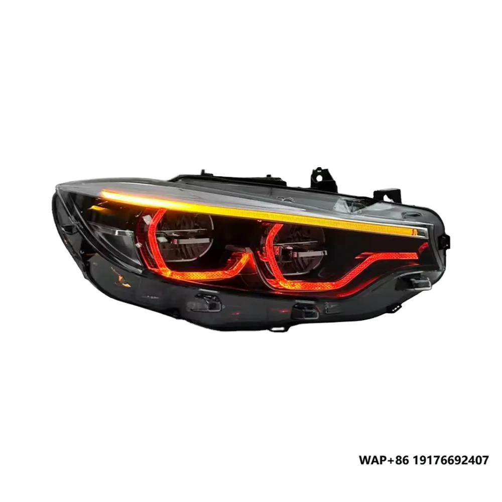 

Red DRL Switch LED Headlight for F32 F33 F36 F80 F82 M3 M4 Ikon Style Yellow White Daytime Running Front Lights 24V 70W 6500lm