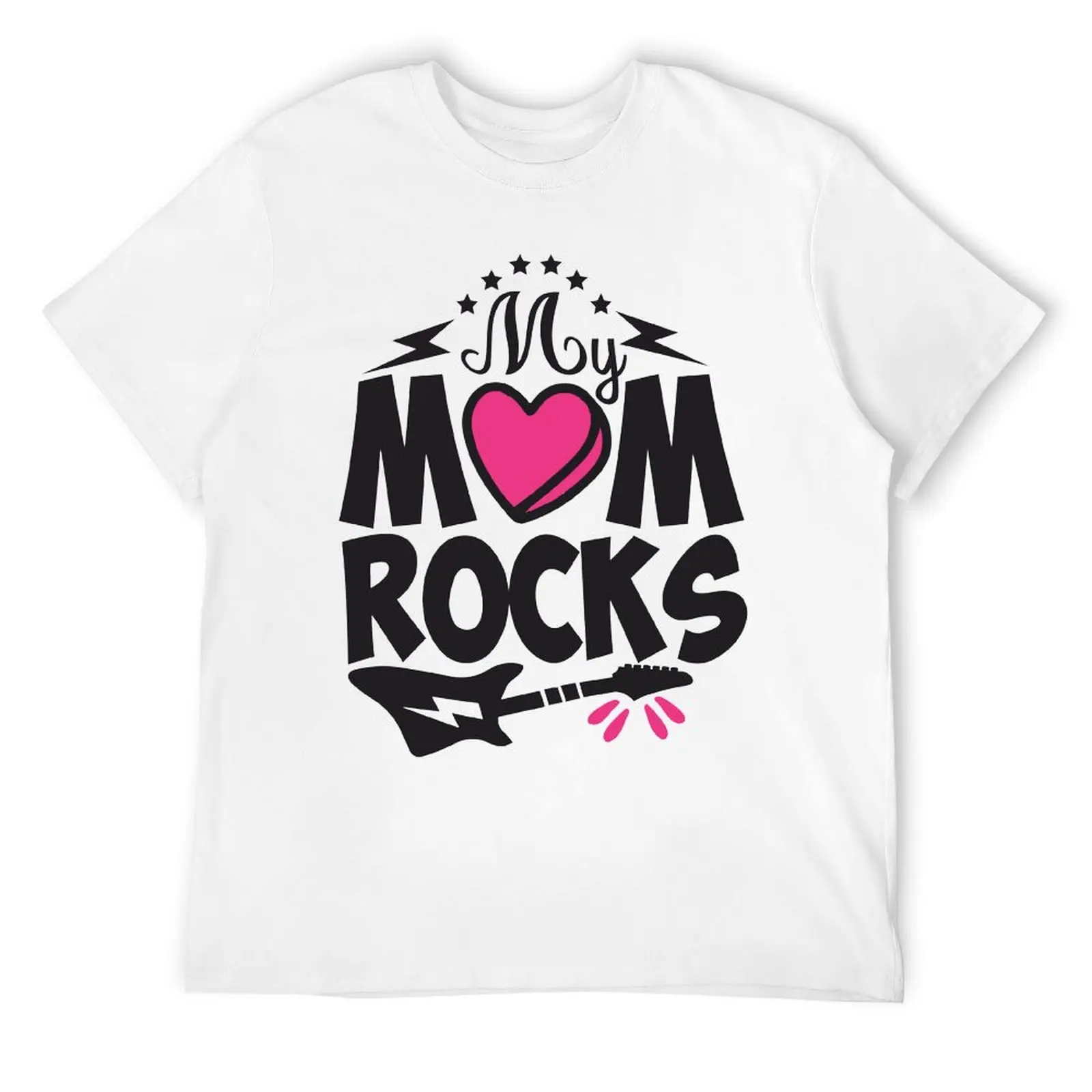 Mother's Day Mom Rocks WOmen's Tank Top Tshirt Vintage T-shirt Crewneck Motion  Funny Novelty Travel USA Size