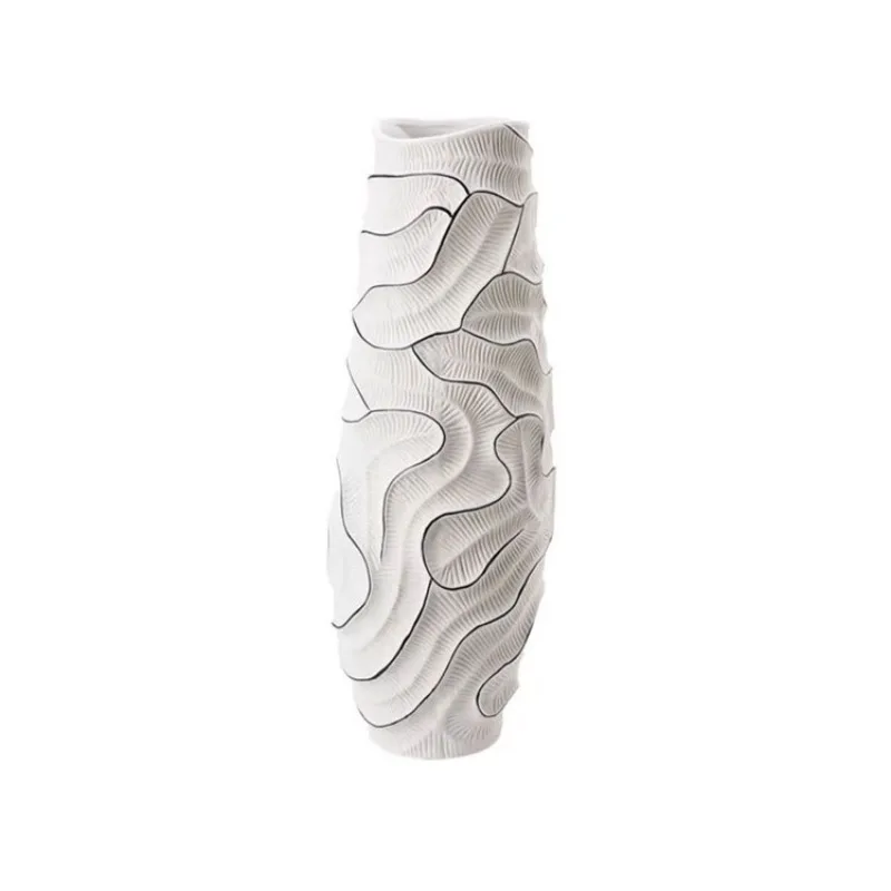 Nordic simple and creative dragon ridge vase fruit plate ornament home jewelry living room flower arrangement storage coffee tab
