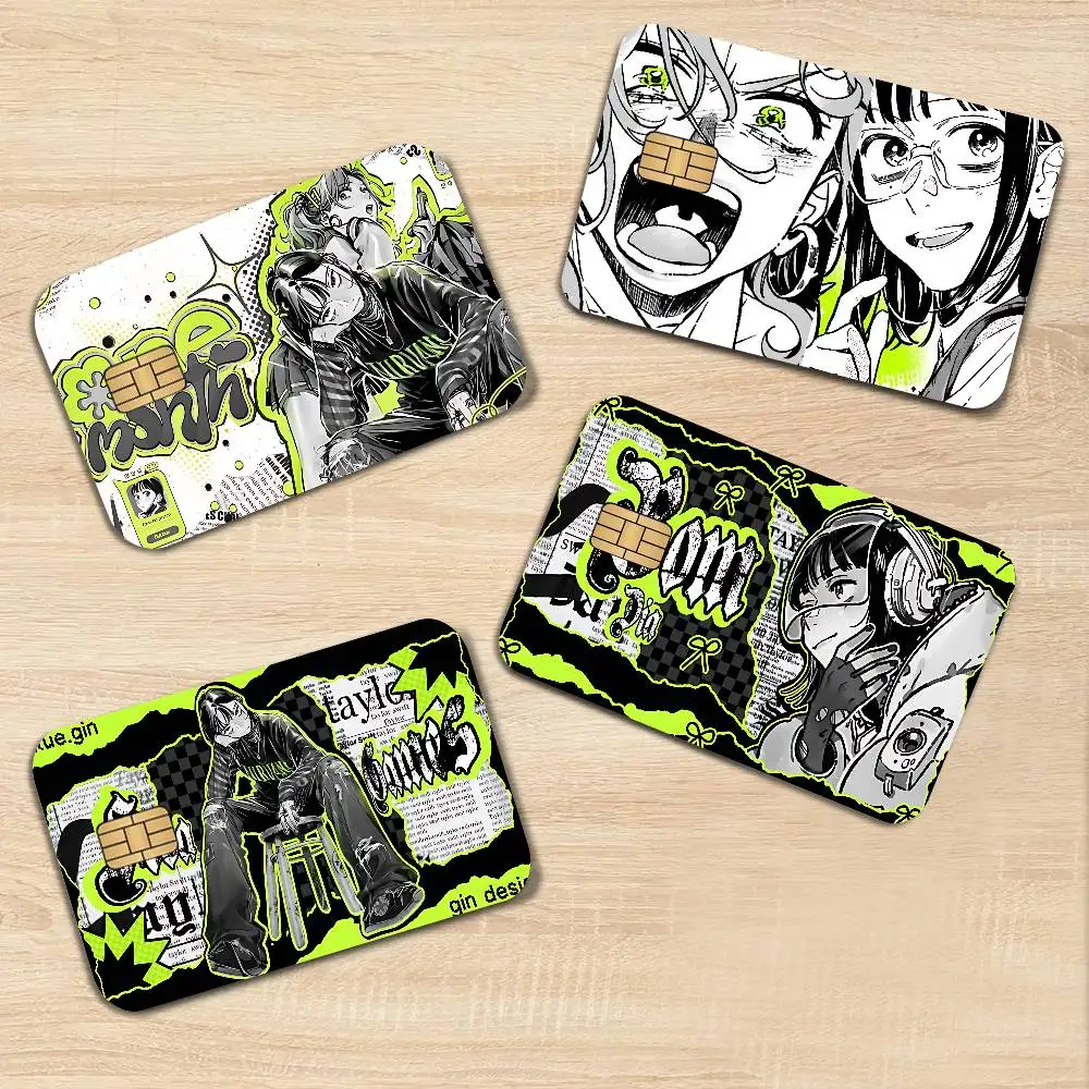 Popular GL Manga T-The Guy She Was Interested In Wasn Anime Young Creidt Card Debit Card Sticker Film Case Front Tape