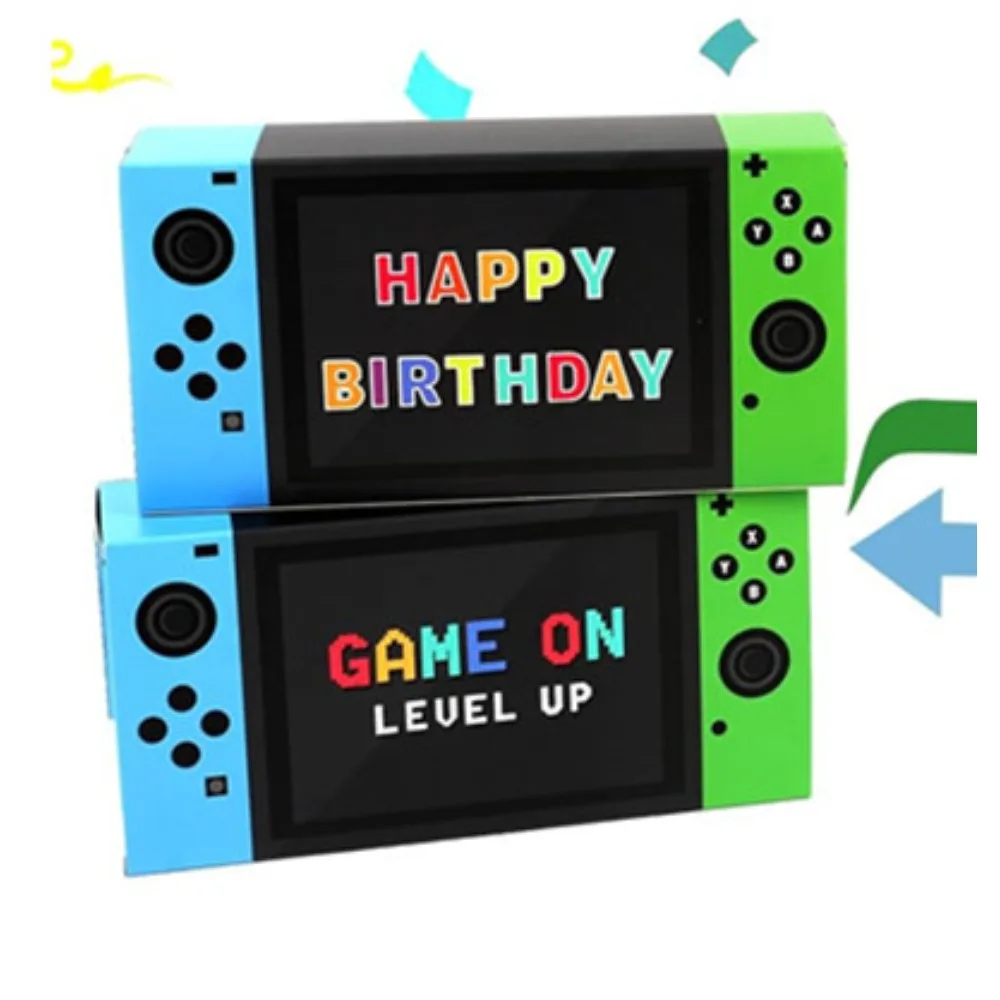 10/20 Stück Kreative Spielkonsolen-Themen Geschenkbox Süßigkeiten-Snack-Karton Geburtstagsfeier Abend-Karneval Dekorationszubehör – Detail 7