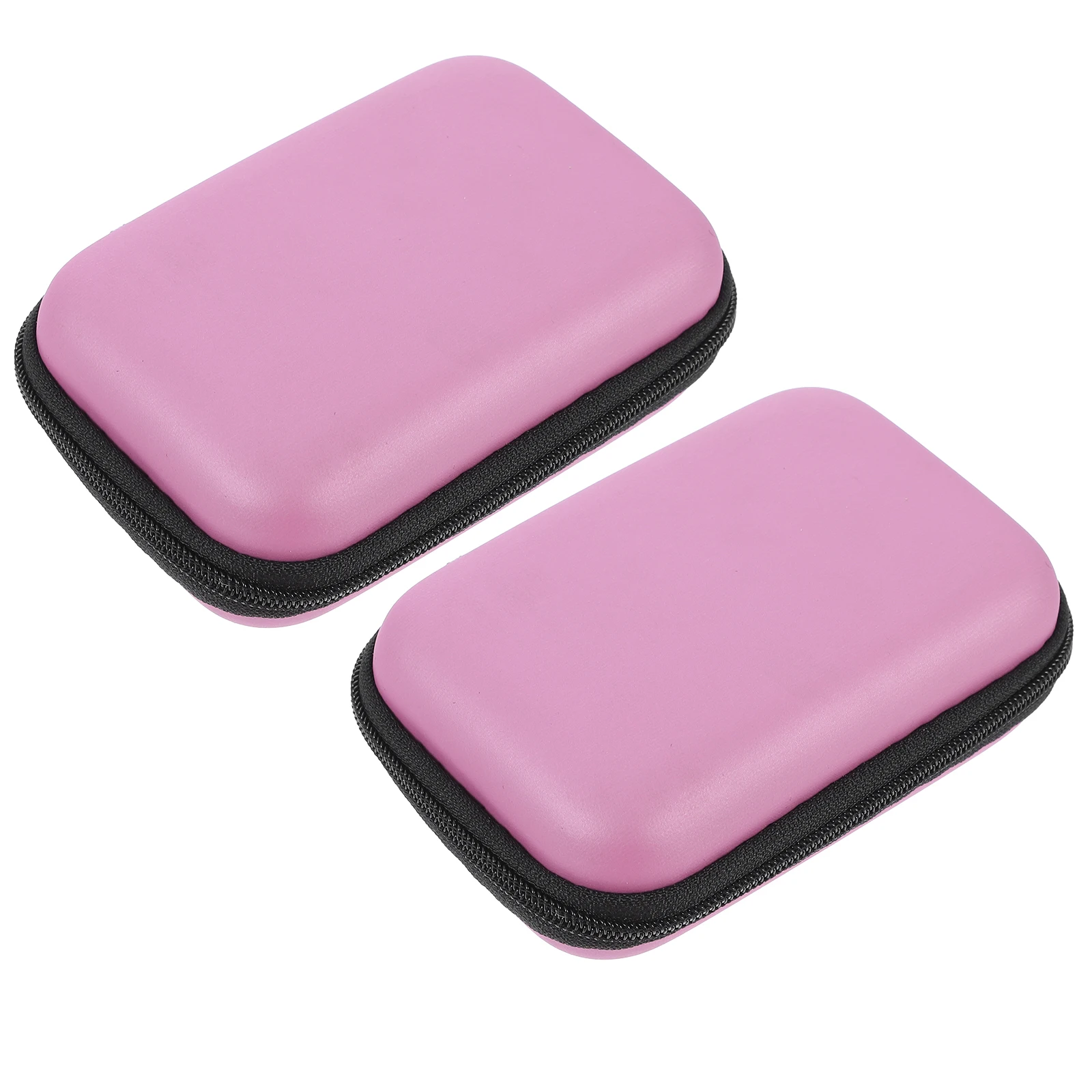 

2 Pcs Digital Accessories Organizer Storage Bag USB Cable Case Waterproof Elastic Loops Travel Electronics Bag Cord Storage