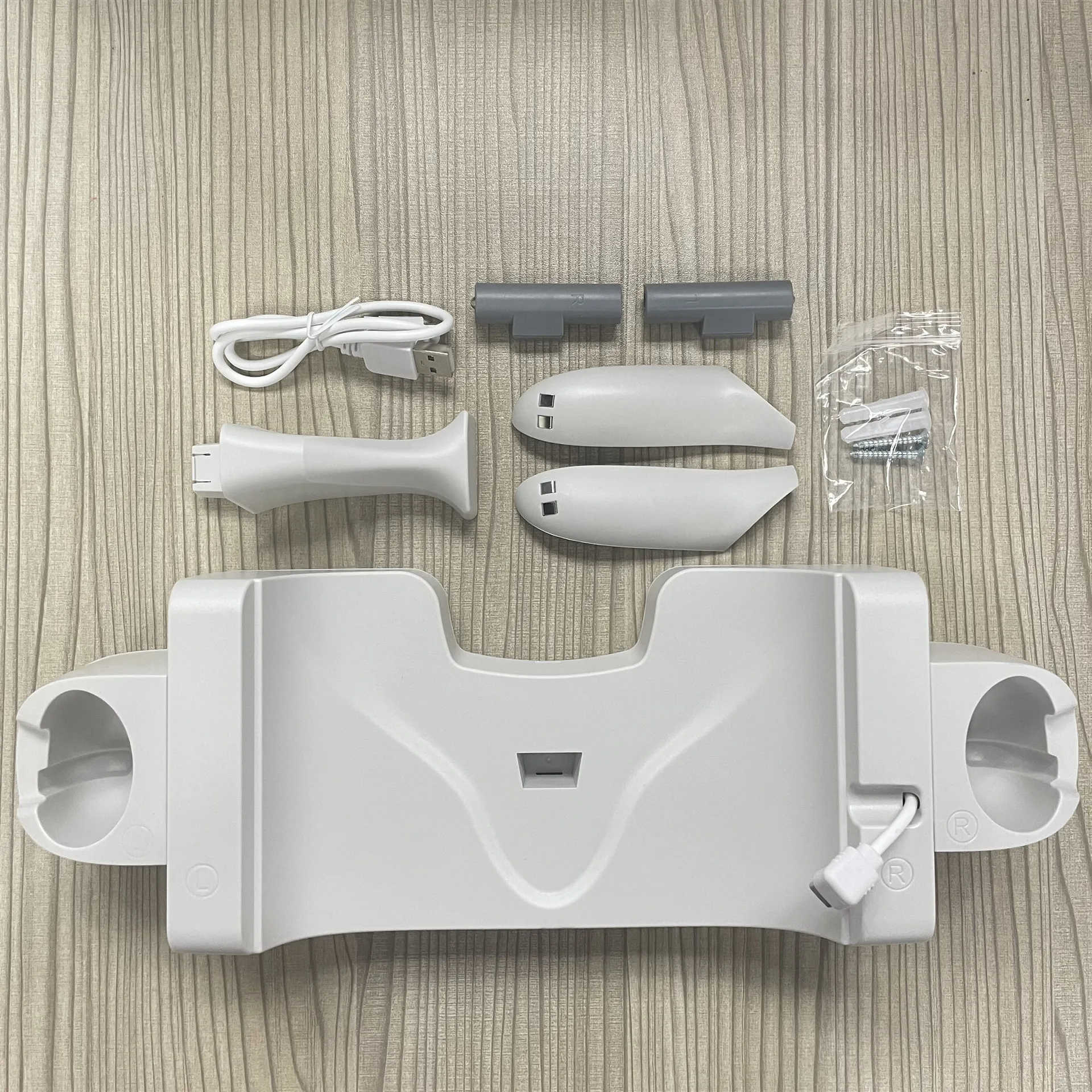 Imagem -05 - Suporte de Carregamento para Oculus Quest vr Headconjunto Controlador Duplo Contato Carregamento Base Meta Quest3 Montagem na Parede em 1