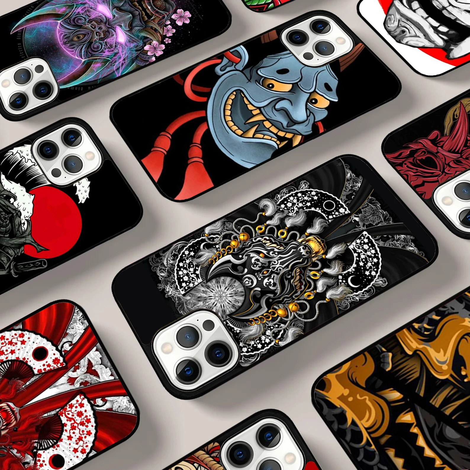 Oni Mask Phone Case… - image