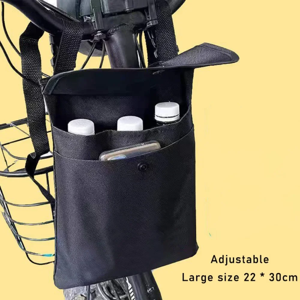 Kawaii Hanging Bicycle Bag Waterproof Battery Car Front Storage Rainproof Panniers Cycling Accessories Elektrikli Bisikletler