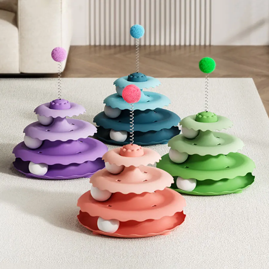 1 قطعة القرص الدوار لعبة الترفيه الذاتي لعبة الحيوانات الأليفة دعابة عصا القط نموذج جديد لوازم القط معدات لعب القط التفاعلية