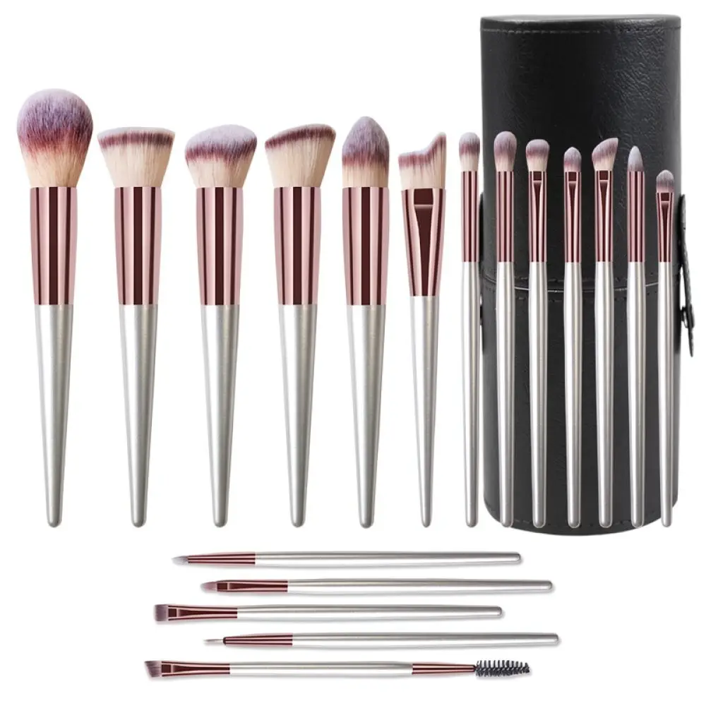 Complete Makeup Brush Set Soft Synthetic Bristles Foundation Eyeshadow Powder Concealer Cosmetic Applicator Beauty Tools