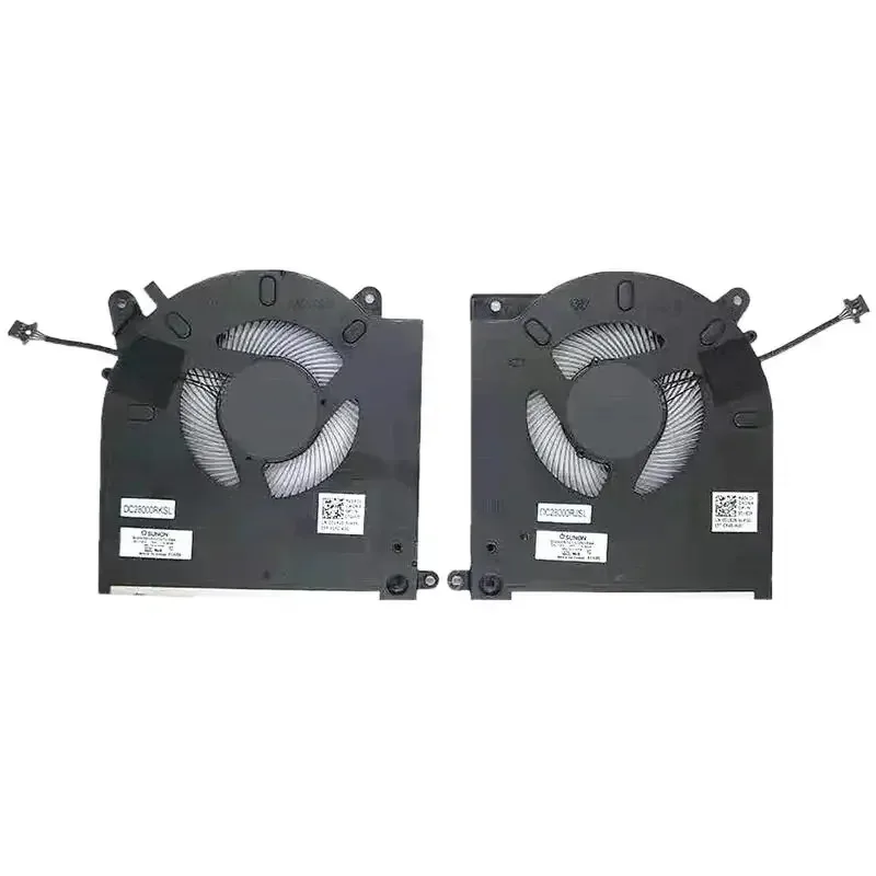 

N НОВЫЙ вентилятор процессора и вентилятор графического процессора для DELL M15 R3 0D1X38 0TG9V0 RTX 12 В охлаждающий вентилятор радиатора JM