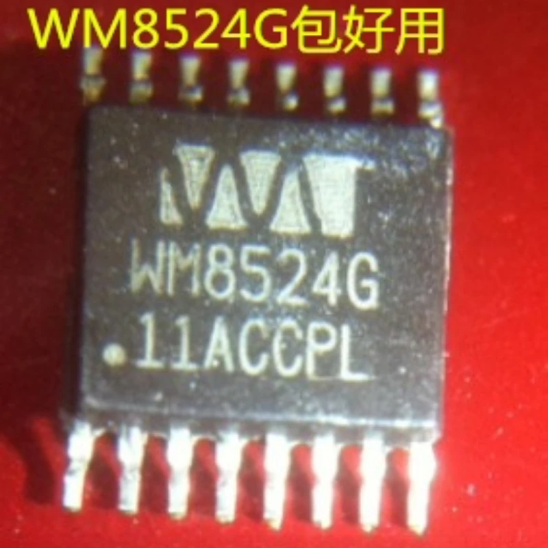 

10 шт./лот WM8524G TSSOP16 аудио цифро-аналоговый преобразователь Ics стерео Dac, 2vrms