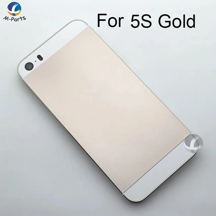 For iphone 5 5S SE Back Housing Metal Rear Cover Battery cover Lid Door Chassis Frame OEM AAA + Free Battery Sticker Tool