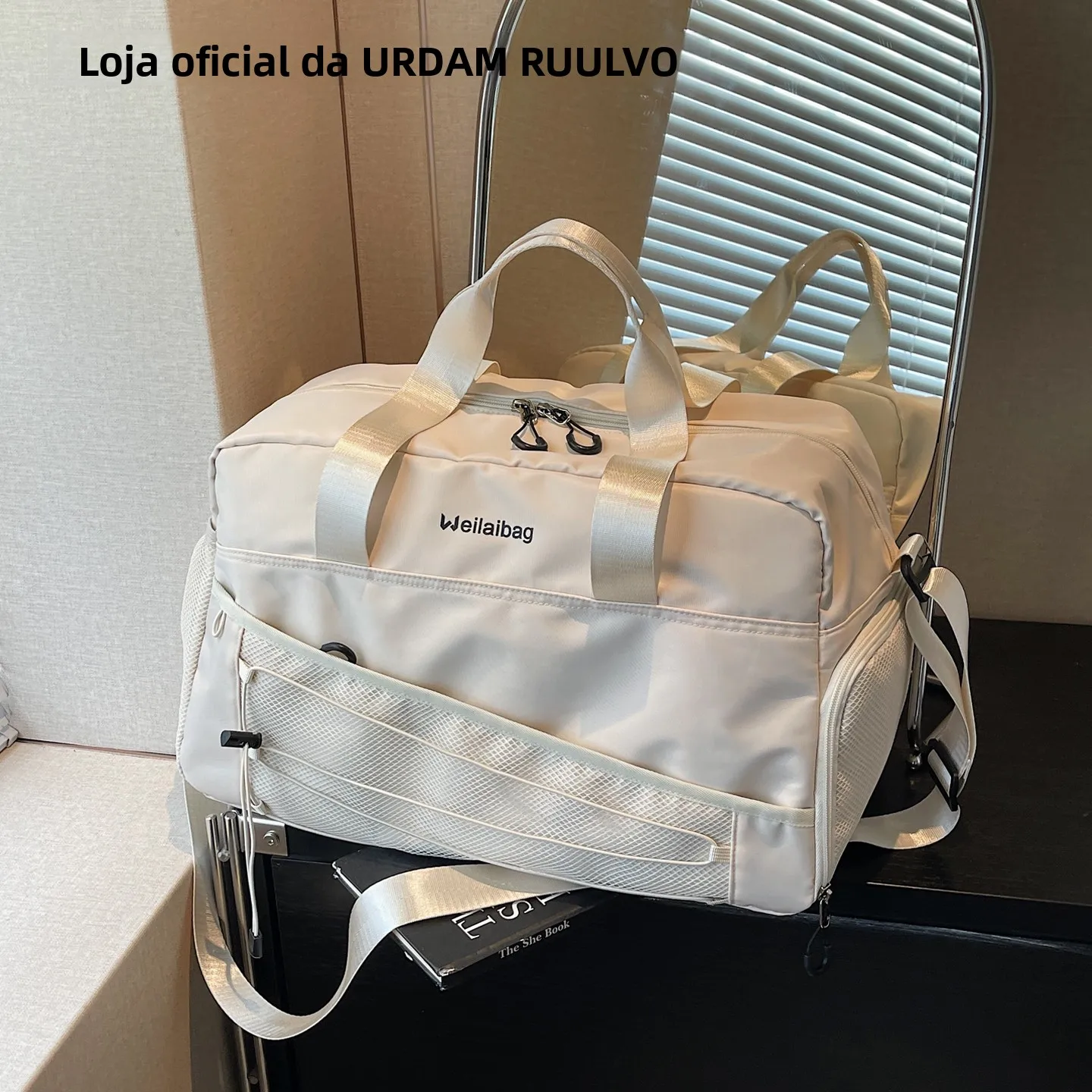 urファッショナブルスポーツバッグ-レディース-短期旅行用ポーチ-大容量-出張用荷物-クロスボディフィットネスバッグ-2026年新作