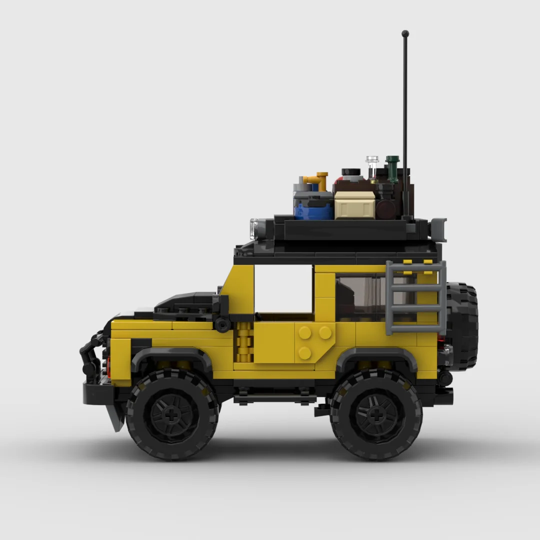 MOC Brick Defender 401pcs Racing Sports Car Technical Vehicle Racer Building Blocks Creative Garage Toys for Adults