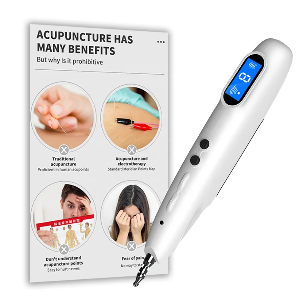 Smart acupoint searching Physiotherapy portable acupuncture meridian electronic pen