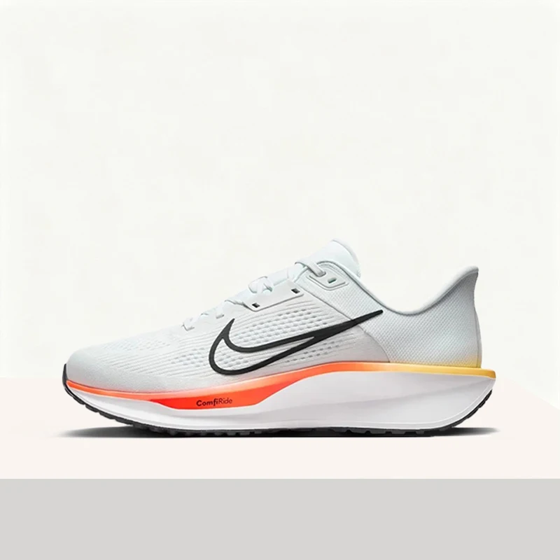 NikeQuest6 Minimalist, Stylish, Comfortable, Versatile, Premium Soft Low-Top Running Shoes Men's White/Black  FD6033-110