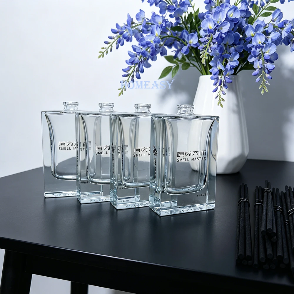 Exclusive Hot Sale 30ml Empty Diffuser Bottle Set Refillable Aroma Essential Oil Volatile Bottle With Reed Sticks Home Decor