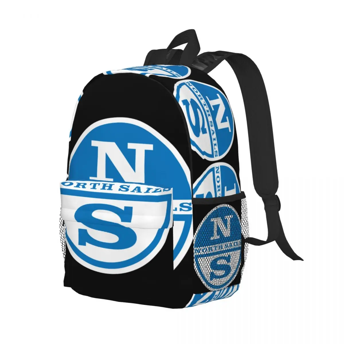 Middle High School estudante Bookbag, norte velas mochila