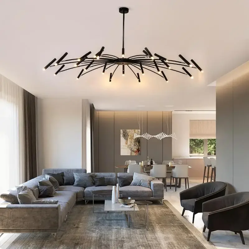 

Design Art Pendant Chandelier in The Living Room Bedroom Restaurant Nordic Indoor Led Lighting Home Decor Light Fixture