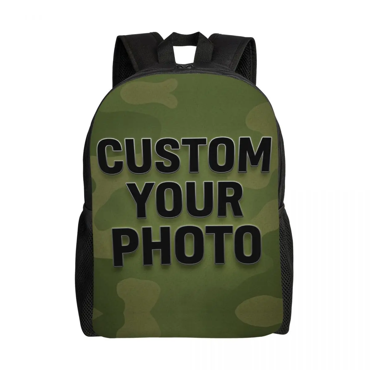 

Custom Custom Your Photo Logo Text Backpack for Men Women School College Students Bookbag Fits 15 Inch Laptop Bags