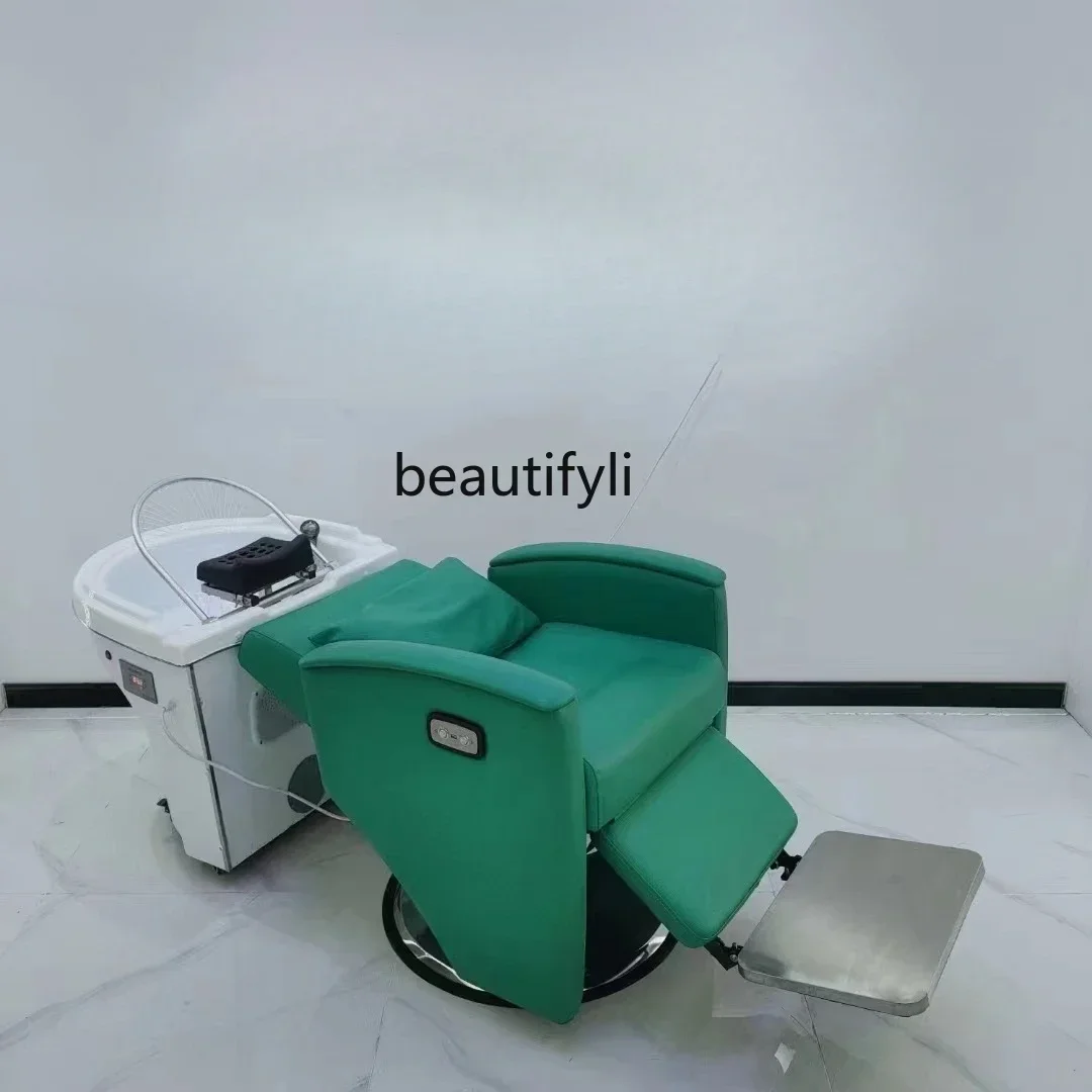 Hair Care Chair Can Be Put down Special Chair Barber Shop Can Be Put down Lifting Hair Care Chair