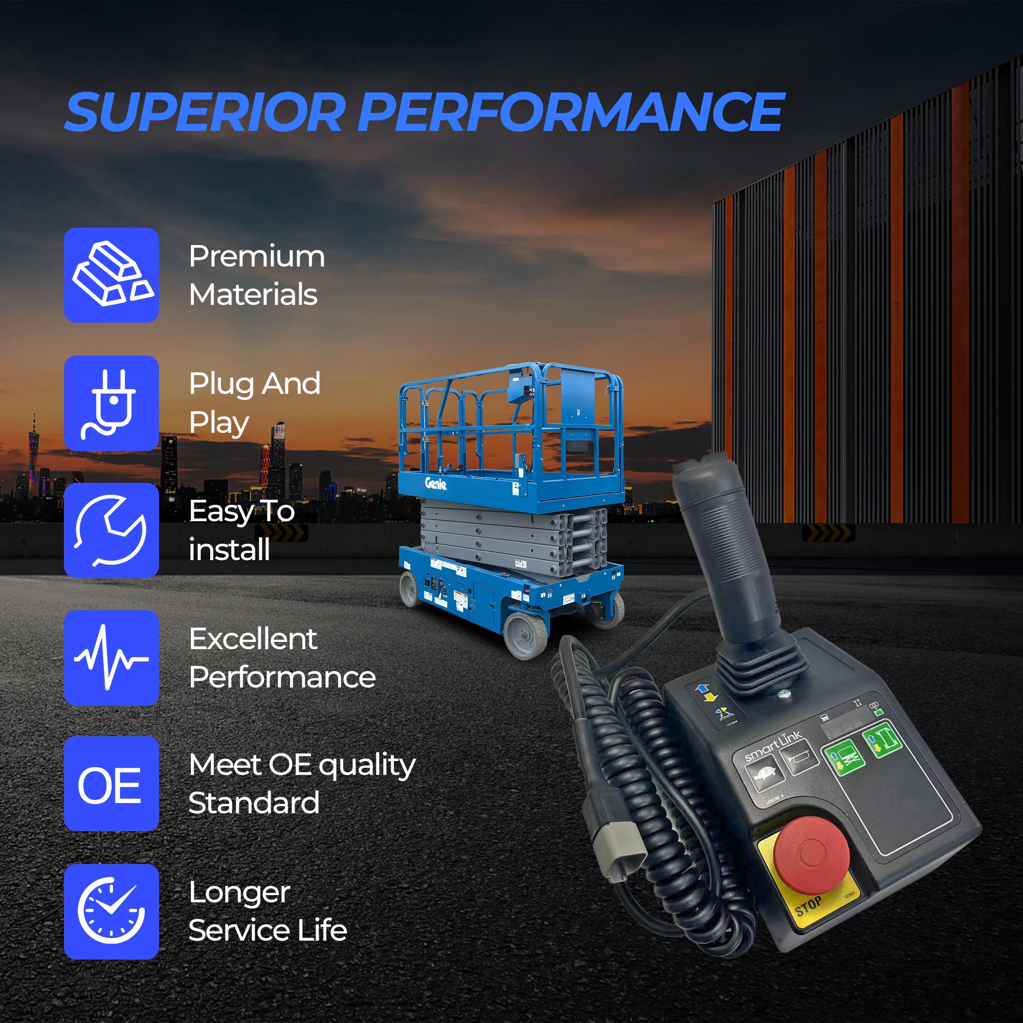 صندوق التحكم 1256727 1256727GT لـ Genie Gen 6 Smart GR-12/15/20 GS-1930/1932/3246/2032/2046/2632/2646