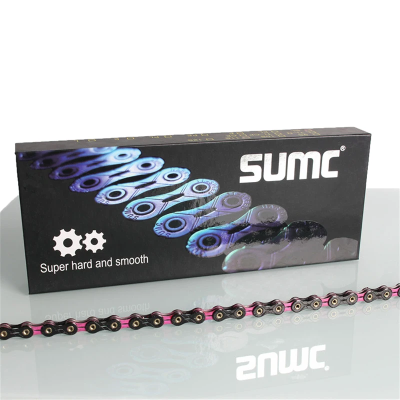 SUMC Bicycle Current 6 7 8 9 10 11 Speed 11v Current MTB Chain 10v 9v 8v 7v 6v Mountain Bike Current Hollow Chain Road Cycling