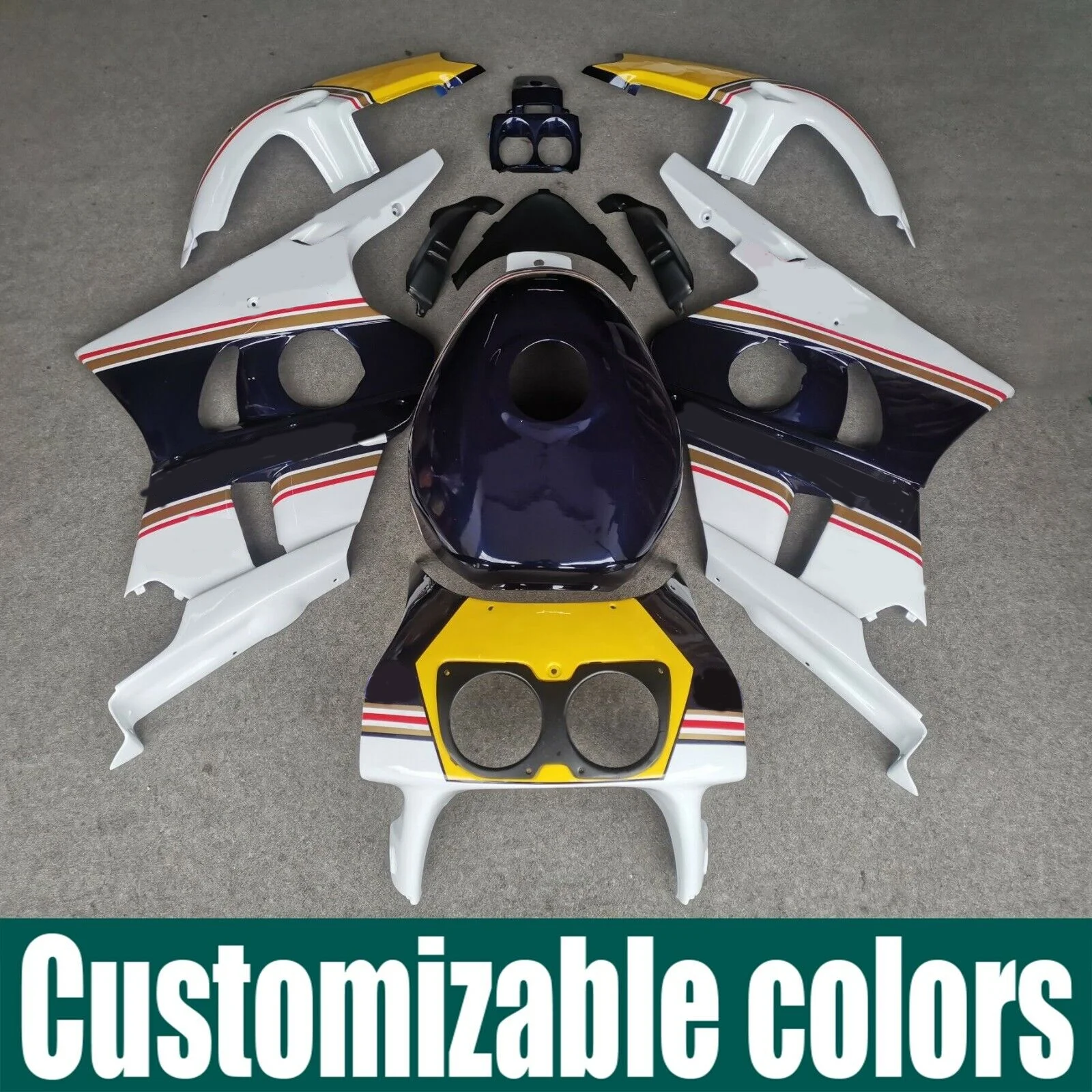 Fit For Honda CBR400RR NC29 1990 - 1999 Motorcycle Fairing Bodywork Kit Panel Set CBR400 CBR 400 RR MC29 1991 1992 1993 1994