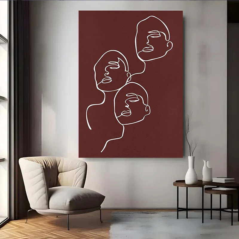 Human Face Line Abs… - image