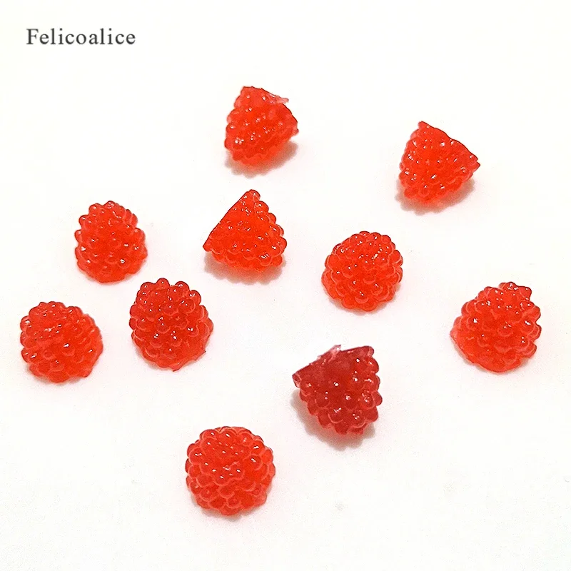 20pcs Cute Miniature FruitsToys Artificial Simulation Cherry for Dollhuose Accessories Kitchen Play Toys Home Accessories