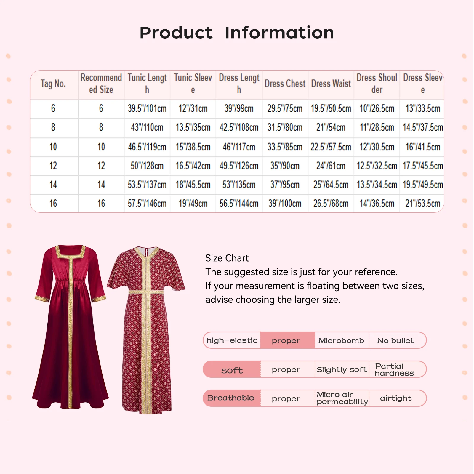 ملابس الهالوين الهندية للفتيات، سترة بفتحة جانبية مطبوعة بالزهور مع حزام، فستان طويل، أزياء الحفلات #6