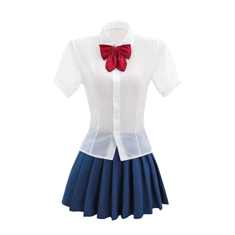 Sexy Cute Pure Student Sailor Suit Cosplay Role Play Uniform Temptation See-through Erotic Jk Pleated Skirt Lingerie Set