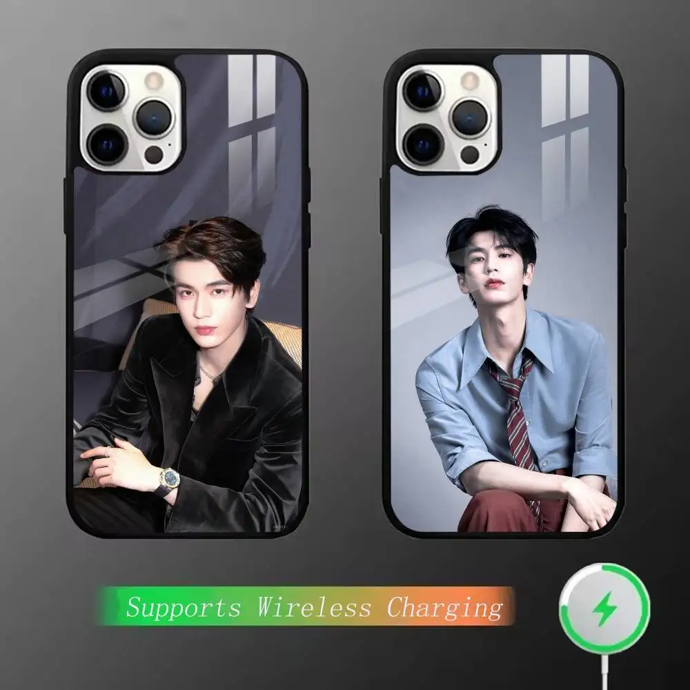 ZLH-Chinese actor Z-Zhang Linghe Phone Case For iPhone Magnetic 15,16,17,14,13,12,11 Plus,Pro with  Wireless Charging