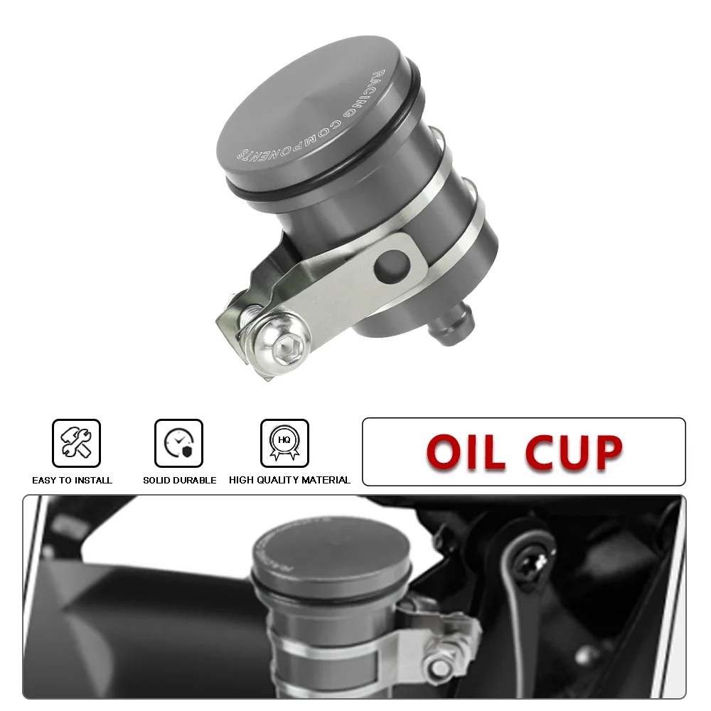 For Honda CB650F 2014-2019 Universal Motorcycle Brake Fluid Reservoir Clutch Tank Oil Fluid Cup CB 650 F CB650 650F 2015 2016 17