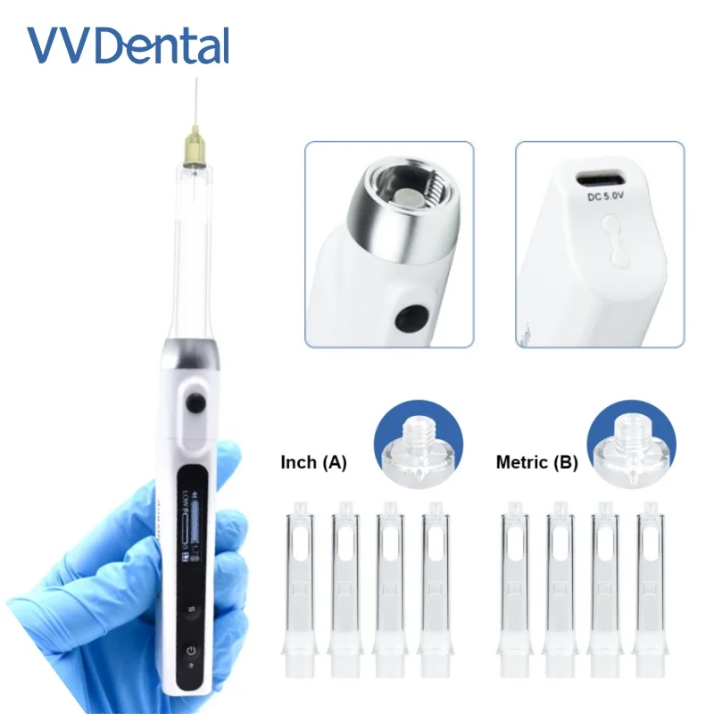 

VV Dental Portable Wireless Dental Mini Anesthesia Injector Painless Oral Local Anesthesia Device for Dentists