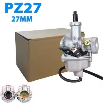 High Quality PZ27 27mm Motorcycle Carburetor CG honda 125cc 150cc 200cc Manual Throttle ATV Engine keihin Carburetor